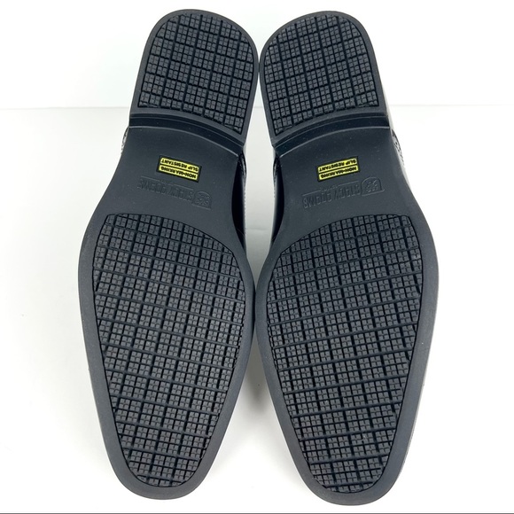 NWT Stacy Adams Men\'s Ardell Slip Resistant Plain Toe Oxford Sz 9W